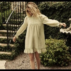 Rare Doen Amber Dress in pistachio